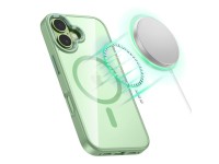 Tech-Protect MagMat MagSafe Case for iPhone 17 - Transparent Green Tech-Protect MagMat MagSafe Case for iPhone 17 - Transparent Green