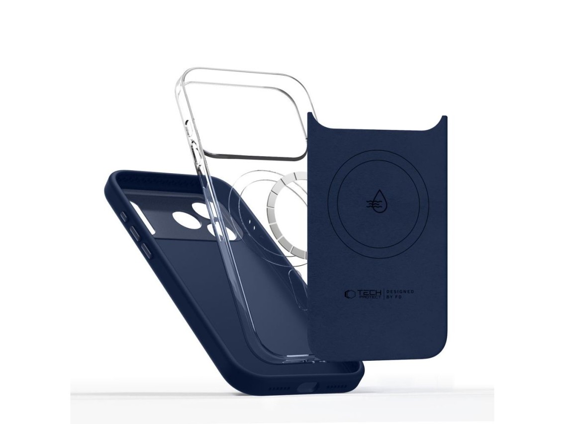 Tech-Protect Uniq MagSafe case for iPhone 17 Pro - navy blue