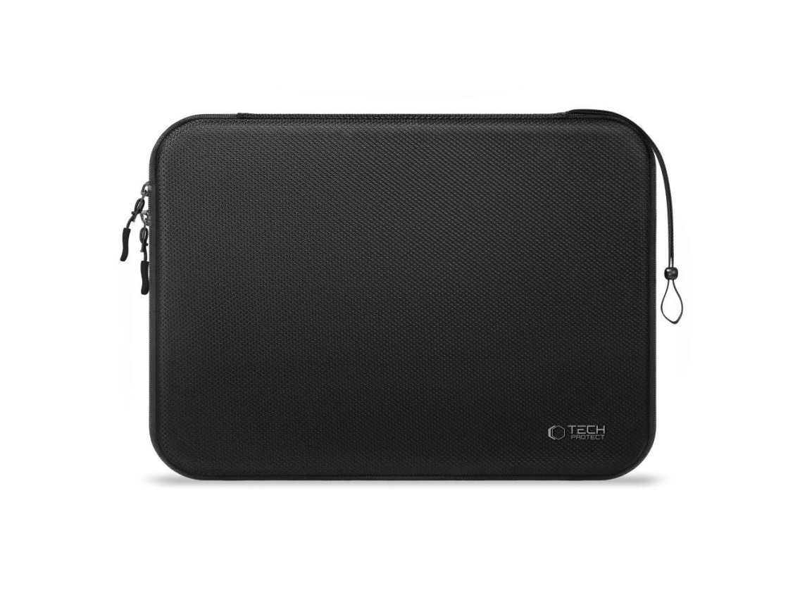 Capa rígida Tech-Protect para laptop de 13 a 14 polegadas - Preta