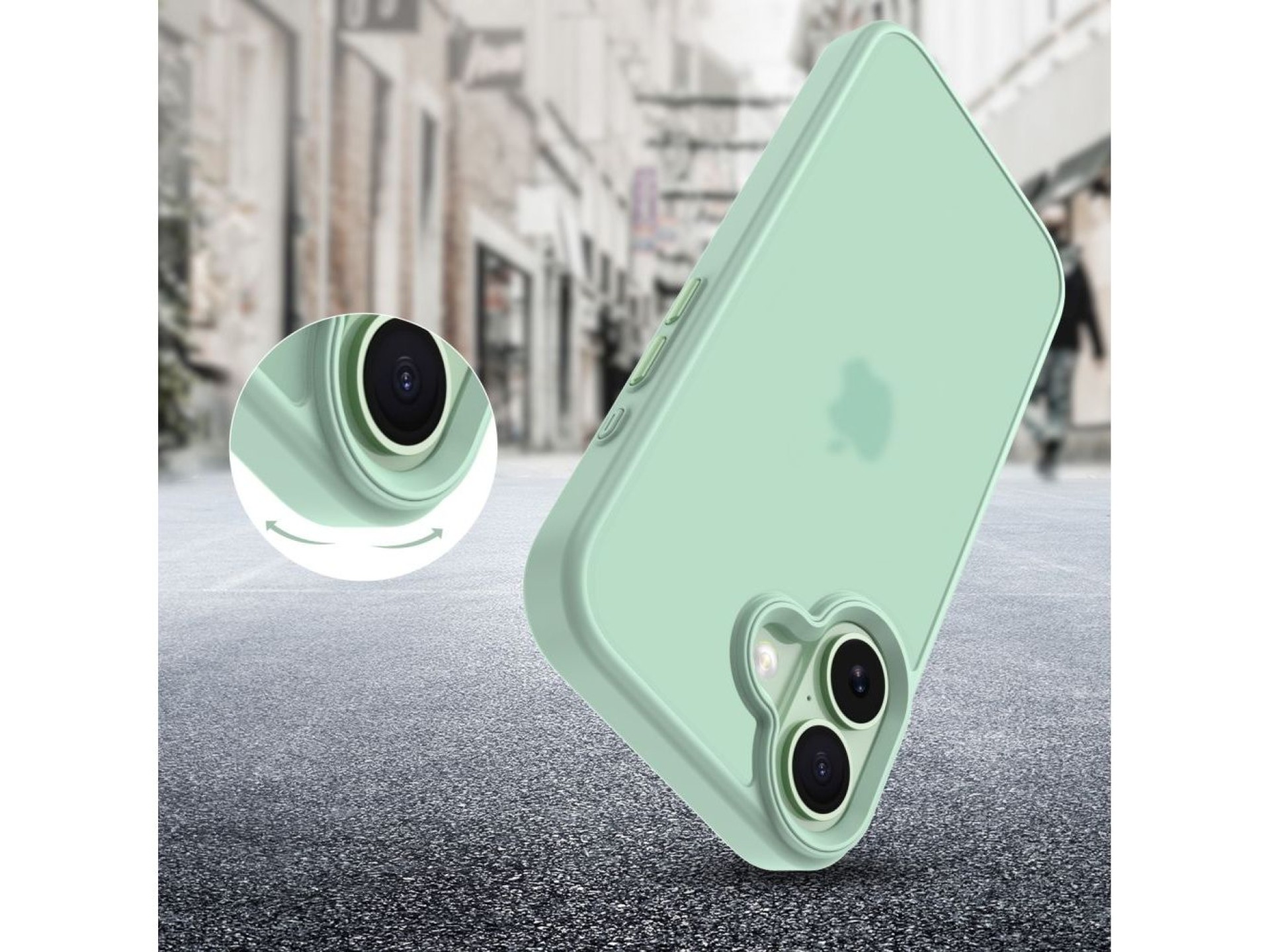Tech-Protect MagMat iPhone 17 Case - Green