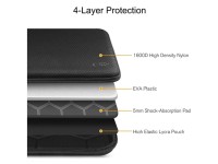 Capa rígida Tech-Protect para laptop de 13 a 14 polegadas - Preta Capa rígida Tech-Protect para laptop de 13 a 14 polegadas - Preta