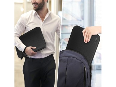 Tech-Protect Hardpouch Case for 15-16 Laptop - Black