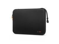 Capa r�gida para laptop Tech-Protect 13-14 - Preta e Laranja