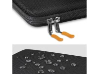 Tech-Protect Hardpouch for 15-16 Laptops - Black and Orange Tech-Protect Hardpouch for 15-16 Laptops - Black and Orange