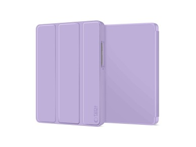 Capa TechProtect SmartCase para Samsung Galaxy Tab A9 / A11 8.7 X110 / X115 / X133 / X135 - roxa