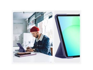 TechProtect SmartCase case for Samsung Galaxy Tab A9 / A11 8.7 X110 / X115 / X133 / X135 - navy blue