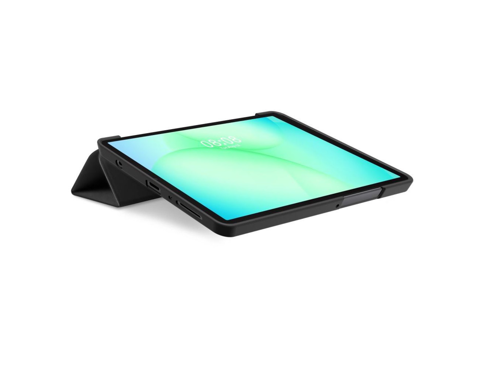 Funda TechProtect SmartCase para Samsung Galaxy Tab A9 / A11 8.7 X110 / X115 / X133 / X135 - Negra