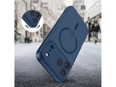 Tech-Protect BasicMag MagSafe Case for iPhone 17 Pro Max - Navy Blue Tech-Protect BasicMag MagSafe Case for iPhone 17 Pro Max - Navy Blue