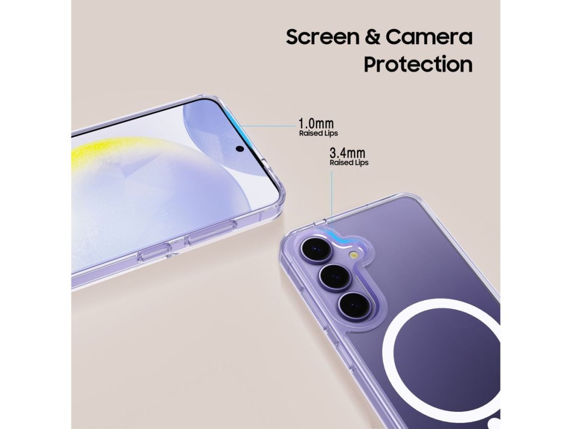 Capa Tech-Protect Flexair Hybrid MagSafe para Xiaomi 15T - Transparente