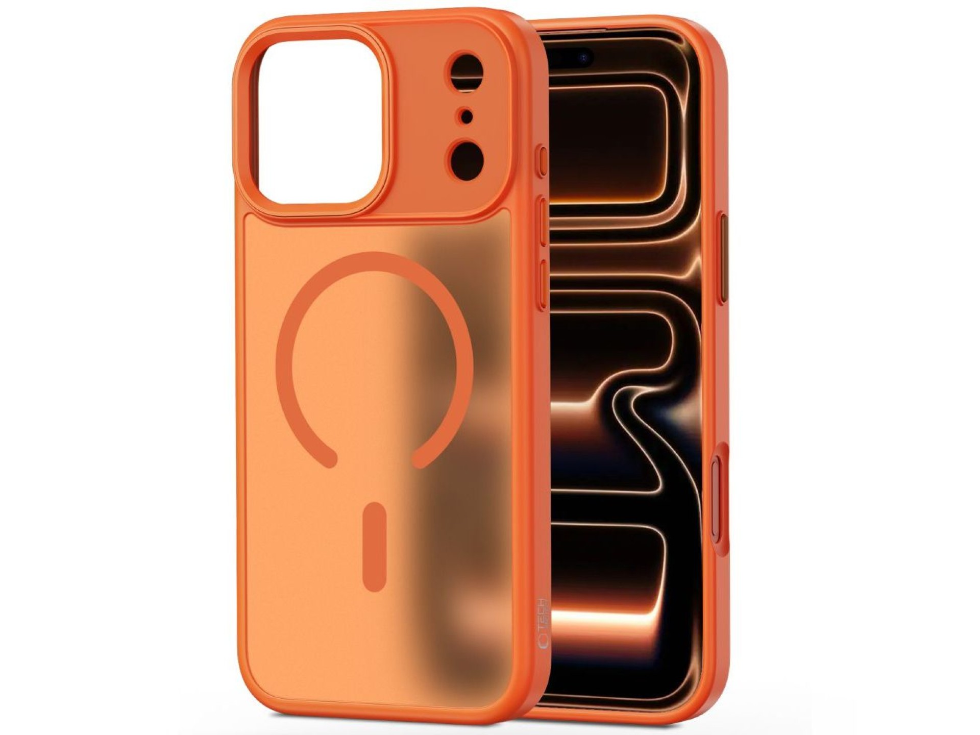 Tech-Protect MagMat MagSafe Case for iPhone 17 Pro Max - Orange