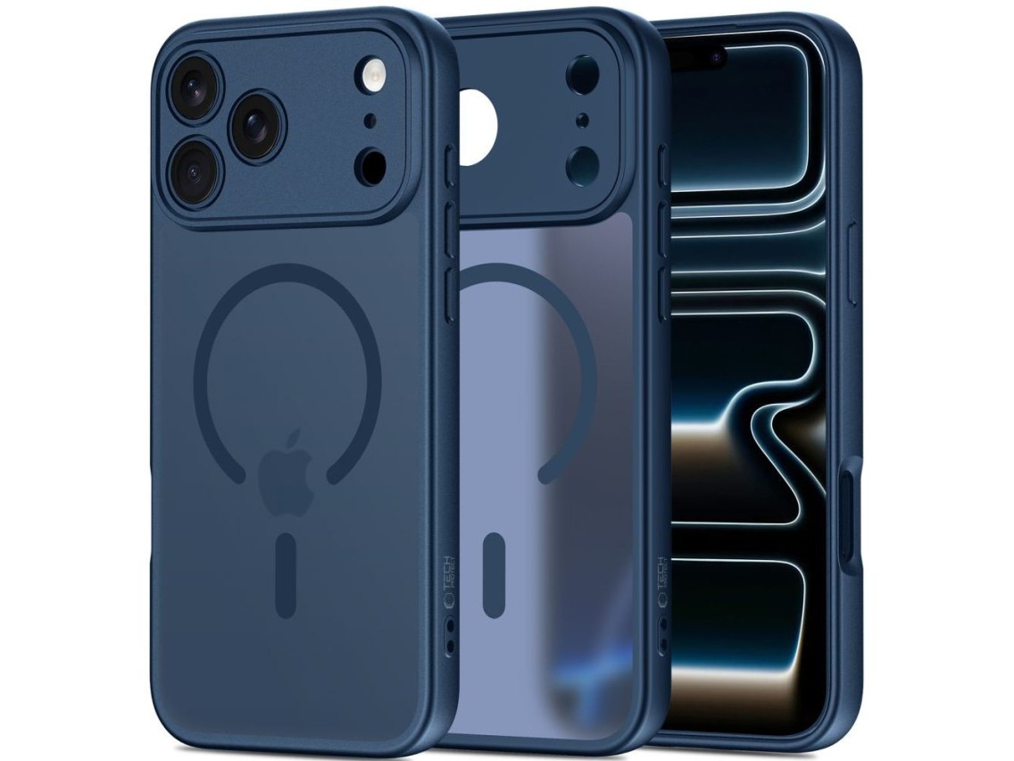 Tech-Protect BasicMag MagSafe Case for iPhone 17 Pro - Navy Blue