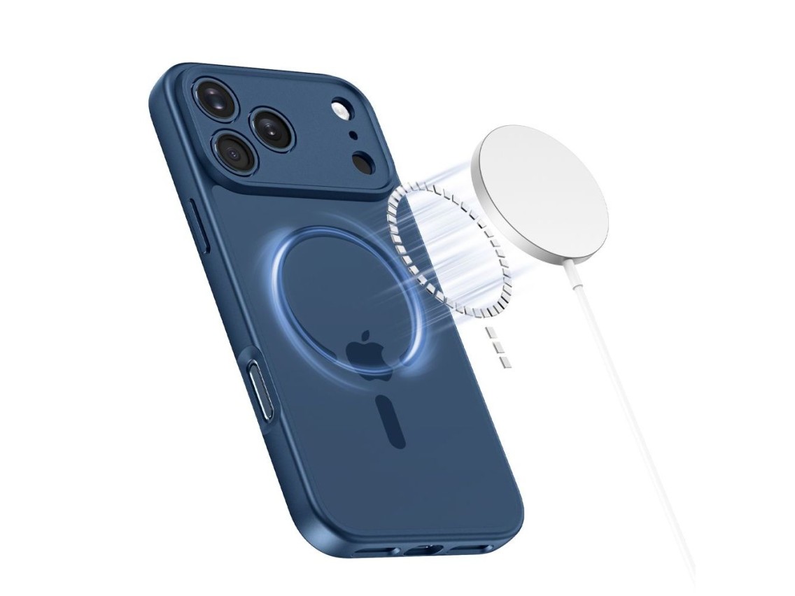 Tech-Protect BasicMag MagSafe Case for iPhone 17 Pro - Navy Blue