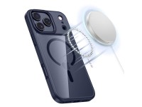 Funda Tech-Protect MagMat MagSafe para iPhone 17 Pro Max - Transparente - Azul marino Funda Tech-Protect MagMat MagSafe para iPhone 17 Pro Max - Transparente - Azul marino