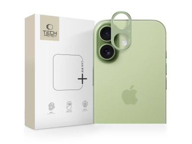 Tech-Protect Camalloy Fit+ Camera Glass for iPhone 17 - Green Tech-Protect Camalloy Fit+ Camera Glass for iPhone 17 - Green