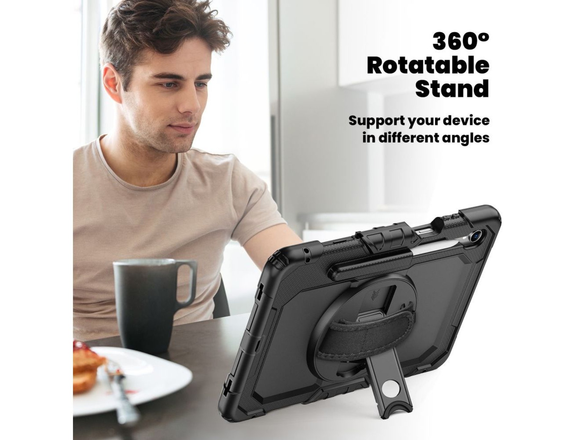 Funda protectora Tech-Protect para Samsung Galaxy Tab S11 11.0 X730 / X736B - Negra