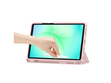 Capa TechProtect SmartCase Pen para Samsung Galaxy Tab A9 / A11 8.7 X110 / X115 / X133 / X135 - rosa