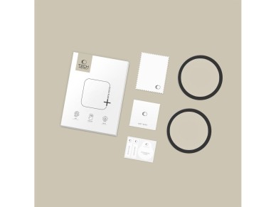 Tech-Protect Glass Flex+ (pacote com 2) para Garmin Venu 4 41mm - preto
