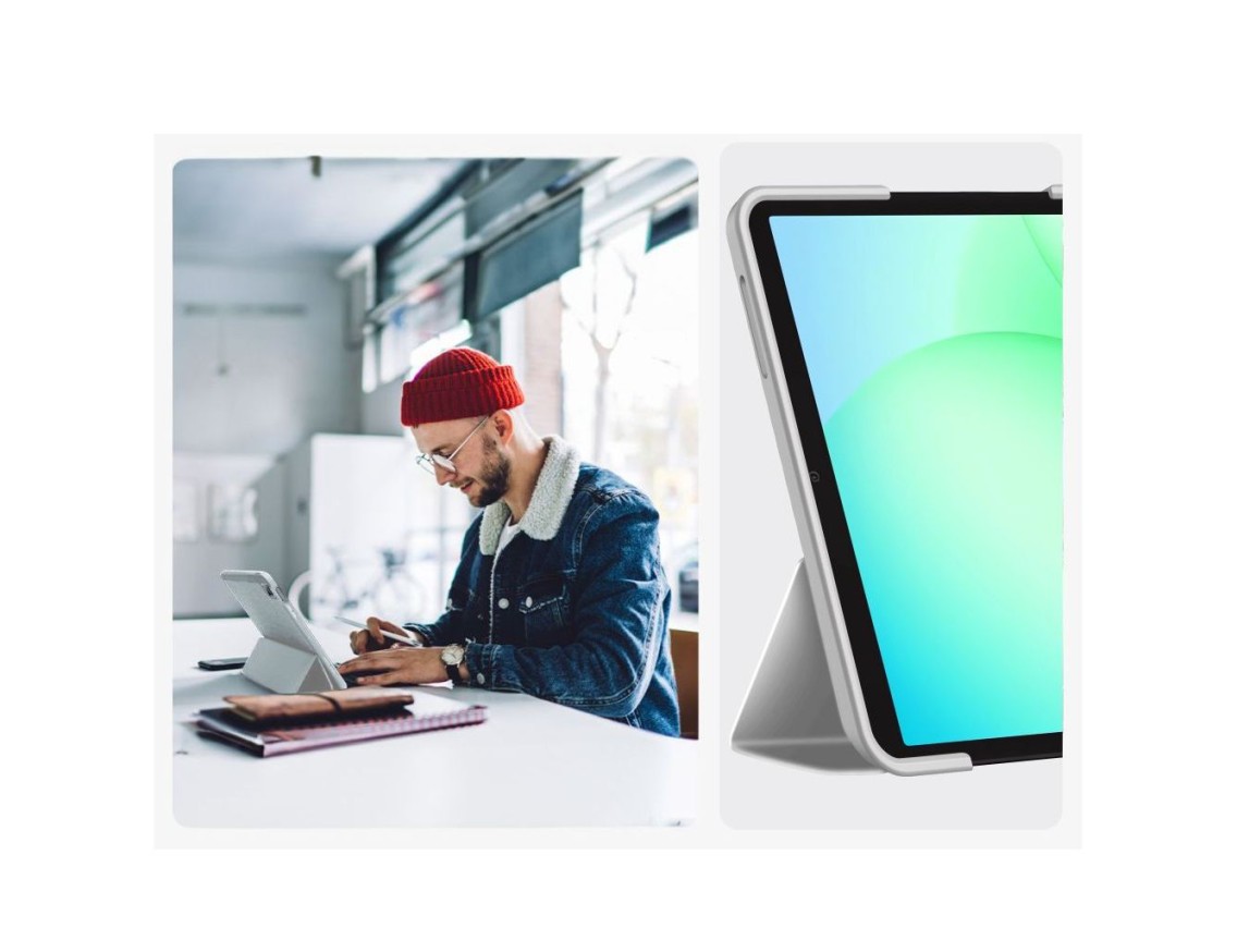 Capa protetora TechProtect SmartCase para Samsung Galaxy Tab A9 / A11 8.7 X110 / X115 / X133 / X135