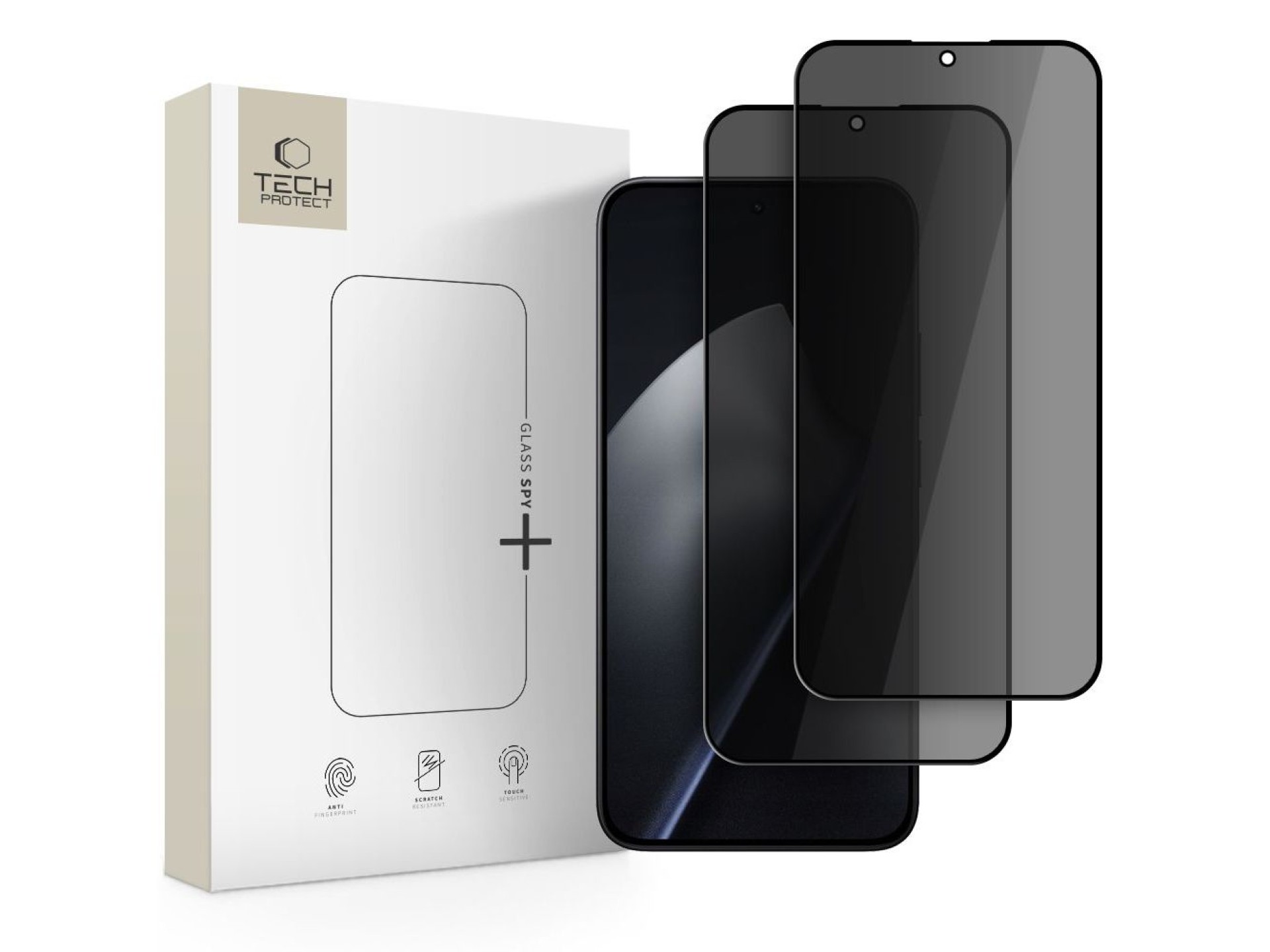Paquete de 2 protectores de pantalla Tech-Protect Glass Spy+ Privacy Glass para Xiaomi 15T / 15T Pro