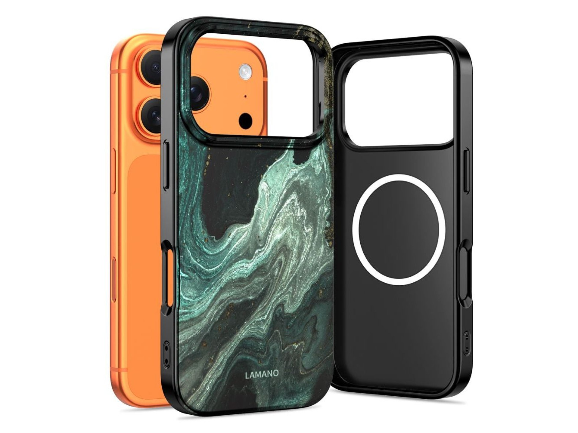 Capa Tech-Protect Lamano MagSafe para iPhone 17 Pro Max - multicolorida