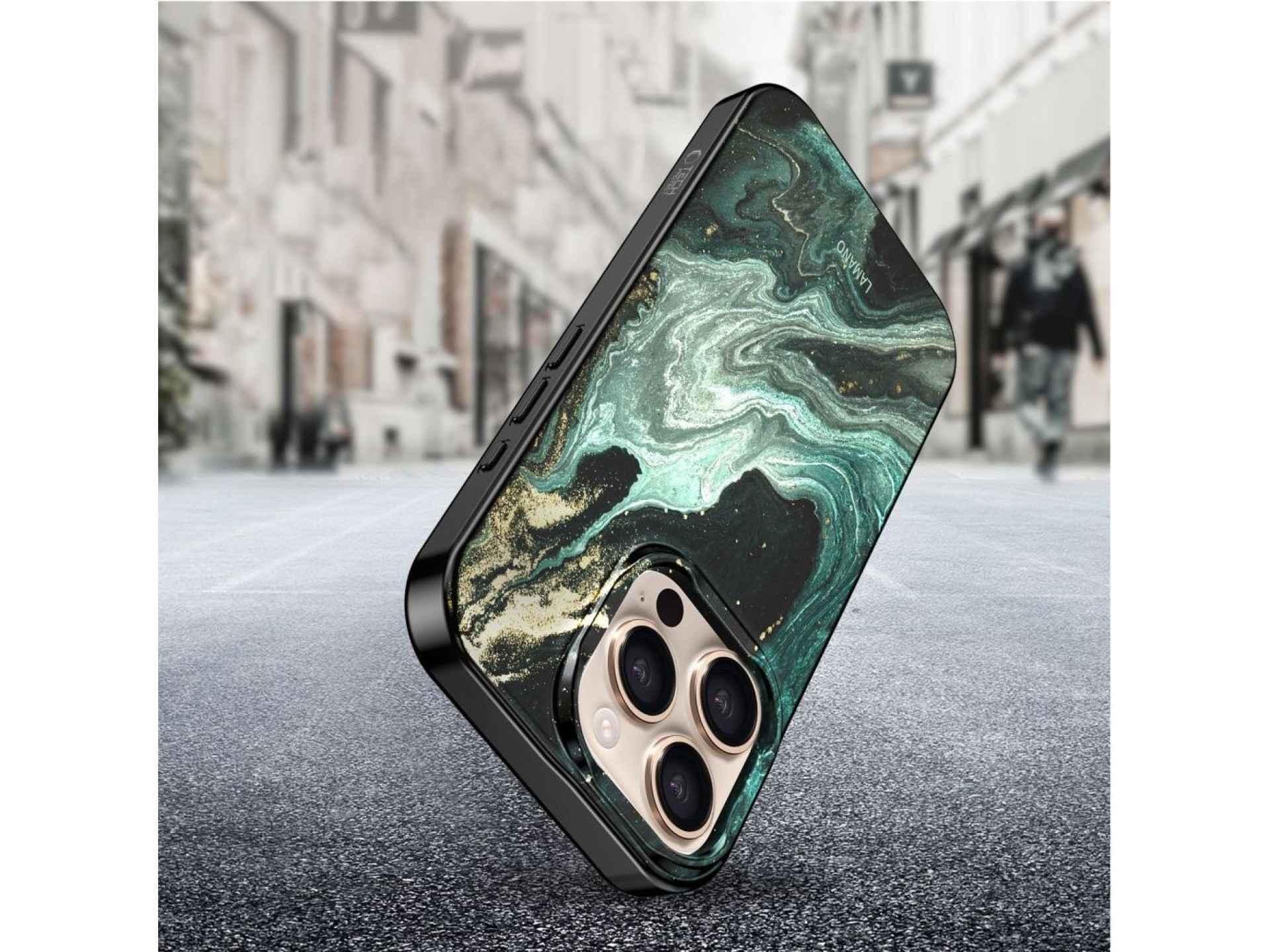 Capa Tech-Protect Lamano MagSafe para iPhone 16 Pro Max - multicolorida