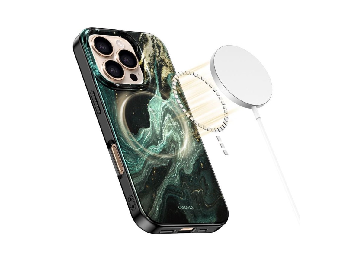 Capa Tech-Protect Lamano MagSafe para iPhone 16 Pro Max - multicolorida