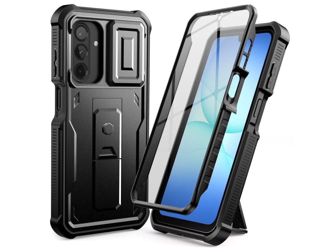Capa Tech-Protect Kevlar Cam+ para Samsung Galaxy A17 4G/5G - Preta