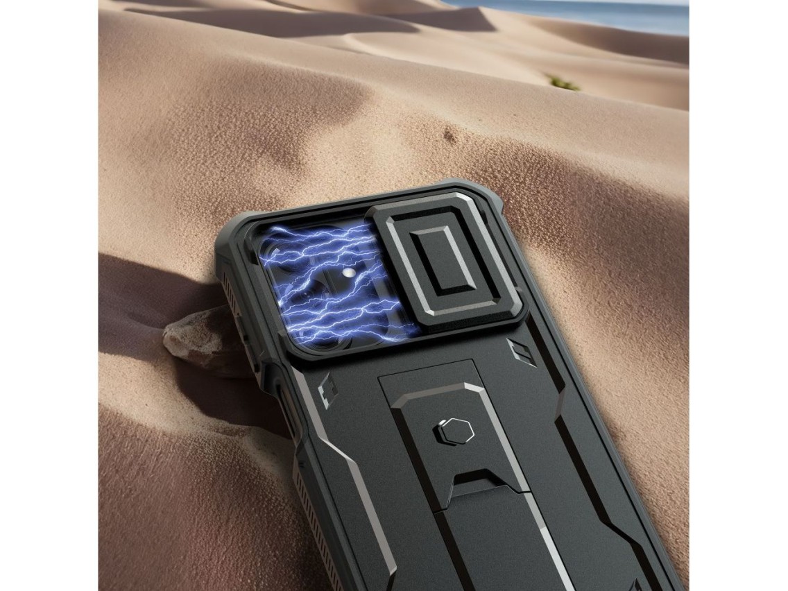 Capa Tech-Protect Kevlar Cam+ para Samsung Galaxy A17 4G/5G - Preta
