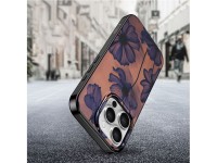 Funda Tech-Protect Lamano MagSafe para iPhone 16 Pro - marrón-morado Funda Tech-Protect Lamano MagSafe para iPhone 16 Pro - marrón-morado
