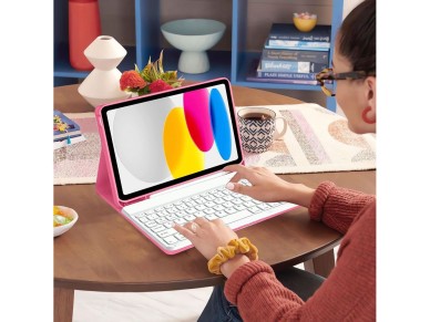Tech-Protect SC Pen Case for iPad 10.9” 10 / 2022 / 11” 11 / 2025 - Pink Tech-Protect SC Pen Case for iPad 10.9” 10 / 2022 / 11” 11 / 2025 - Pink