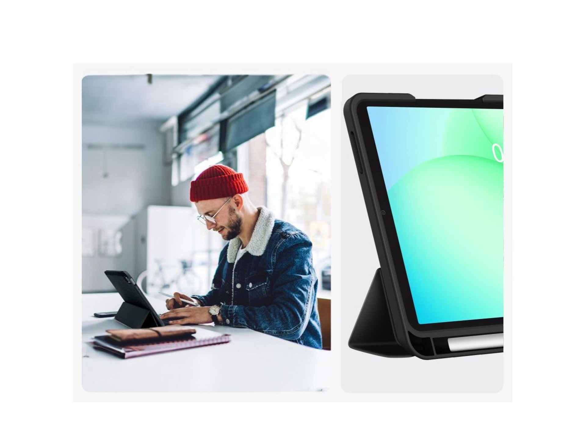 TechProtect SmartCase Pen para Samsung Galaxy Tab A9+ / A11+ Plus 11.0 X210 / X215 / X216 / X230 / X