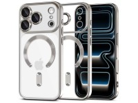 Funda Tech-Protect MagFlex MagSafe para iPhone 17 Pro - plateada transparente Funda Tech-Protect MagFlex MagSafe para iPhone 17 Pro - plateada transparente