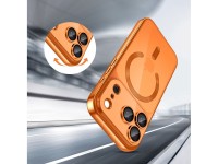 Funda Tech-Protect MagFlex MagSafe para iPhone 17 Pro - Naranja transparente Funda Tech-Protect MagFlex MagSafe para iPhone 17 Pro - Naranja transparente