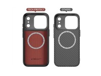 Capa Tech-Protect Kevlar Aramid MagSafe para iPhone 17 Pro Max - preta Capa Tech-Protect Kevlar Aramid MagSafe para iPhone 17 Pro Max - preta