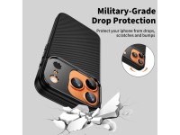Capa Tech-Protect Kevlar Aramid MagSafe para iPhone 17 Pro Max - preta Capa Tech-Protect Kevlar Aramid MagSafe para iPhone 17 Pro Max - preta