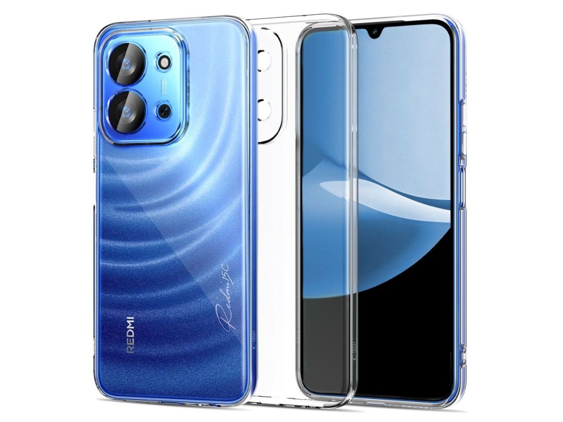 Capa Tech-Protect FlexAir para Xiaomi Redmi 15C 5G - Poco C85 5G - Transparente