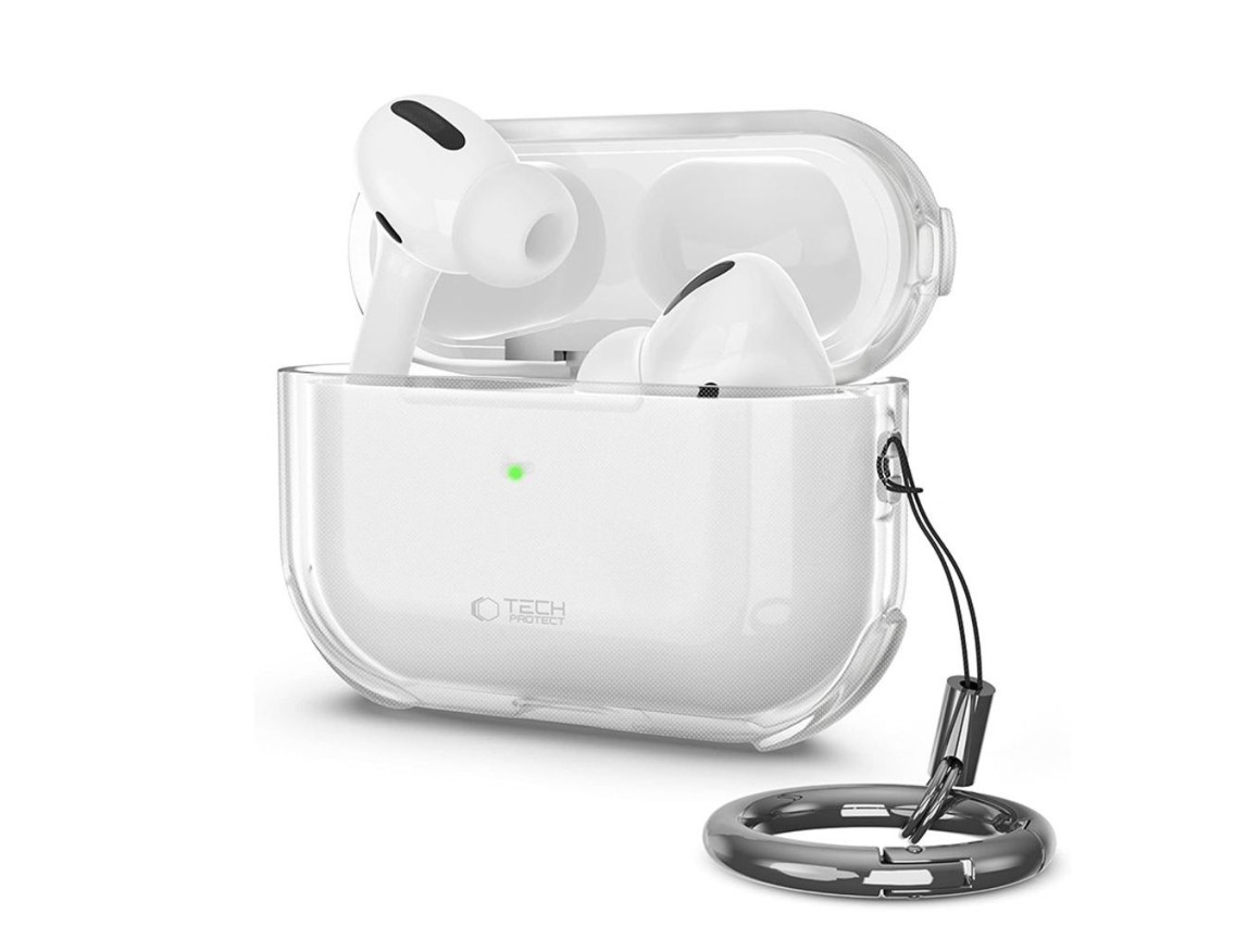 Capa Tech-Protect Bounce para AirPods Pro 3 - Transparente