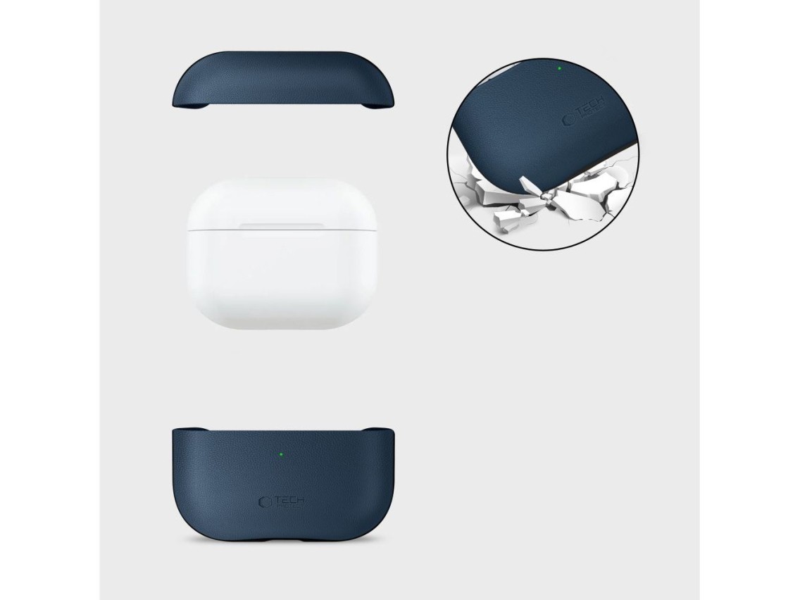 Tech-Protect NaturalFit Case for AirPods Pro 3 - Navy Blue