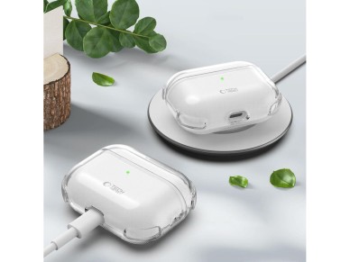 Capa Tech-Protect Bounce para AirPods Pro 3 - Transparente