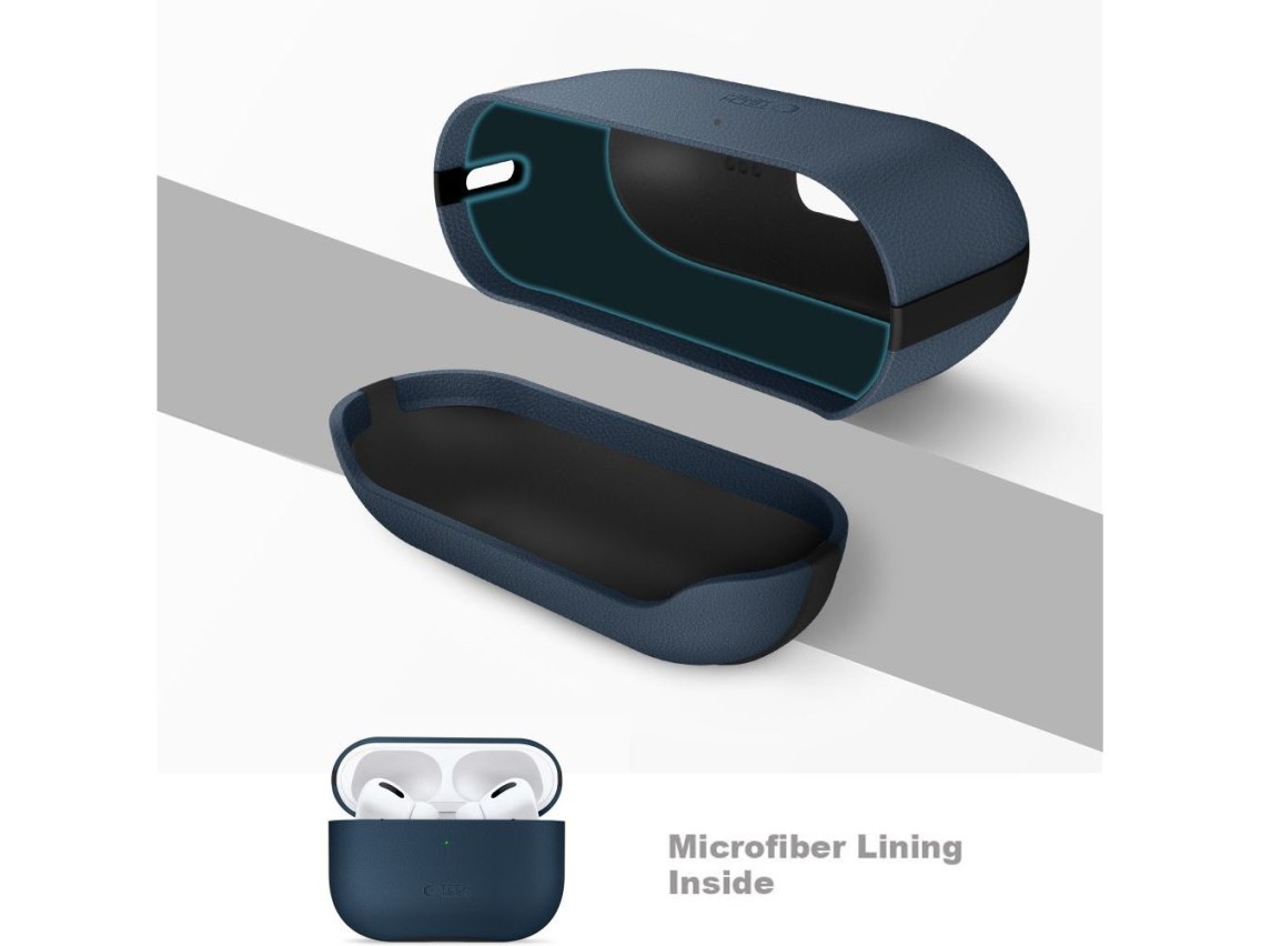 Tech-Protect NaturalFit Case for AirPods Pro 3 - Navy Blue