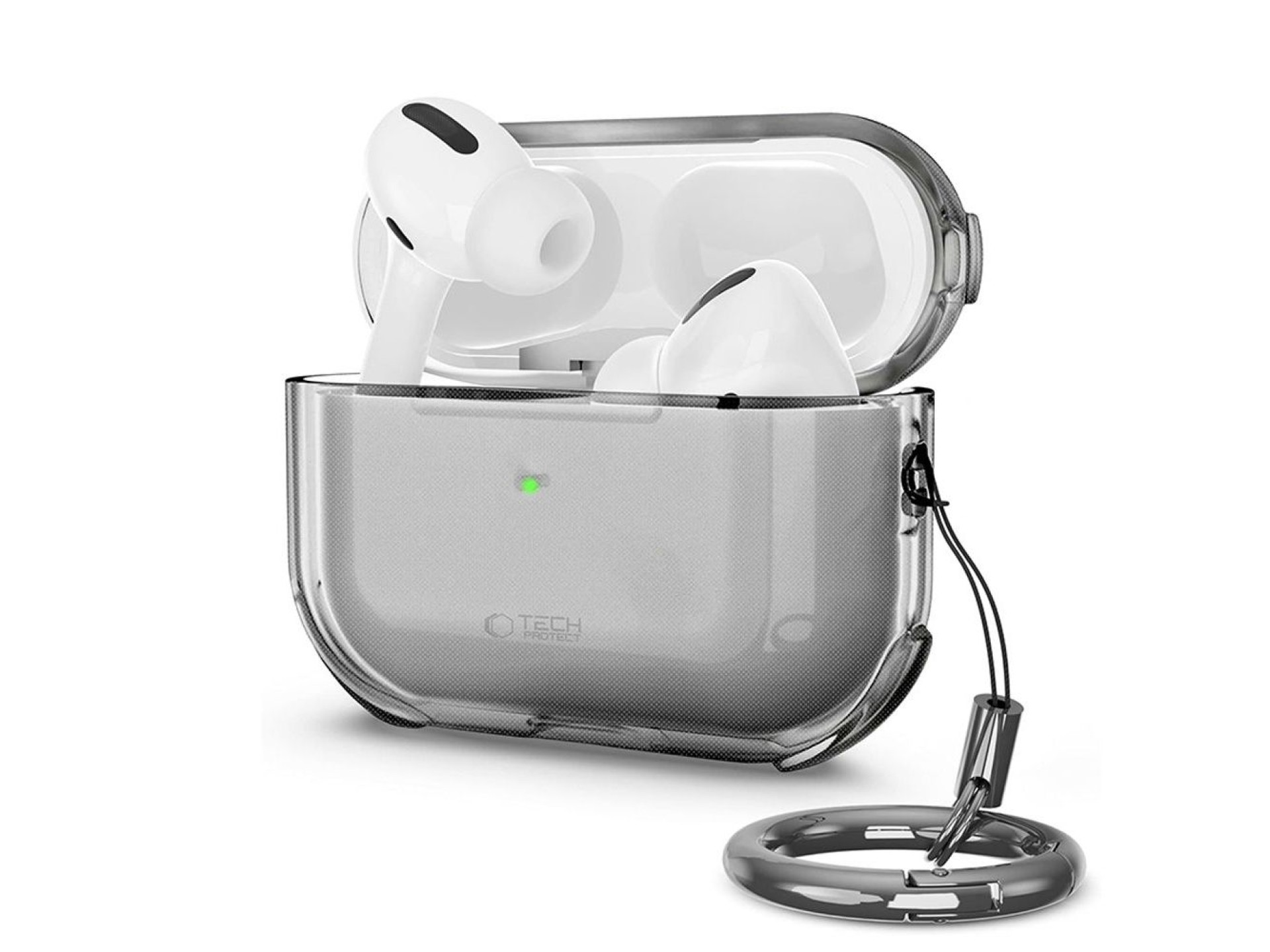 Capa Tech-Protect Bounce para AirPods Pro 3 - Translúcida