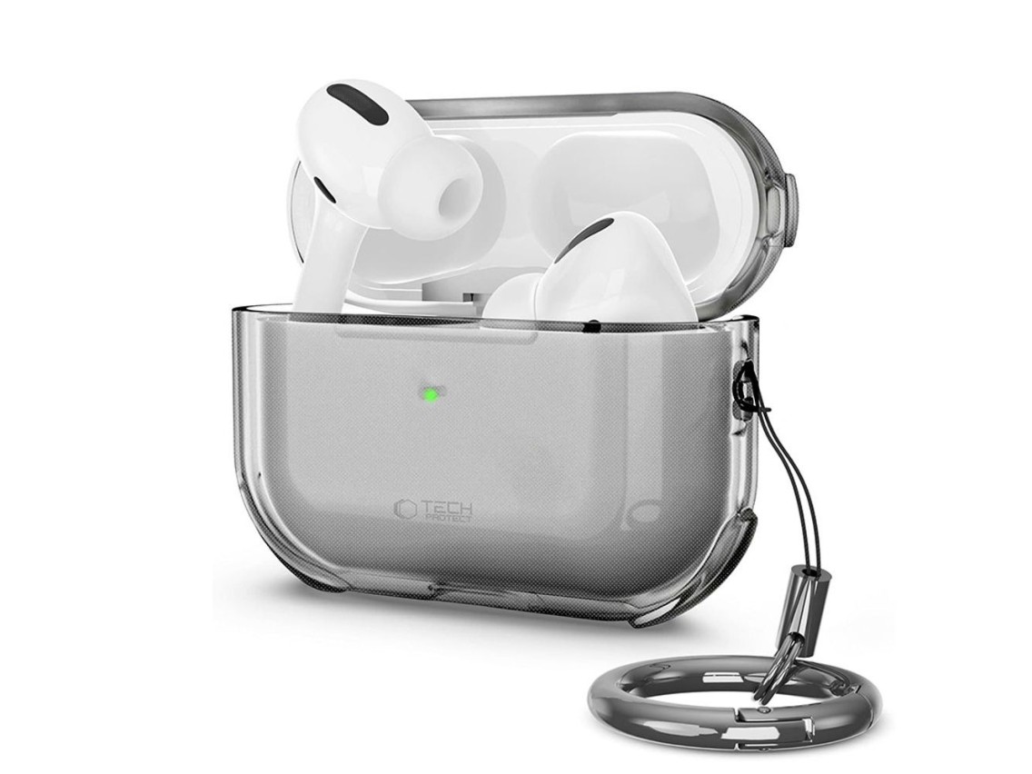 Capa Tech-Protect Bounce para AirPods Pro 3 - Translúcida