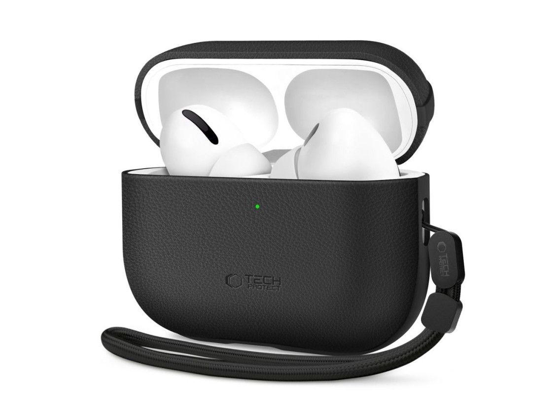 Capa Tech-Protect NaturalFit para AirPods Pro 3 - Preta