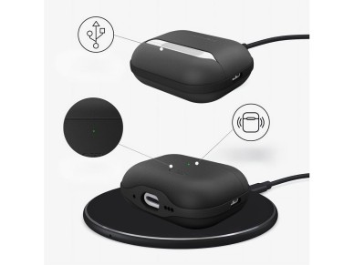 Tech-Protect NaturalFit Case for AirPods Pro 3 - Black