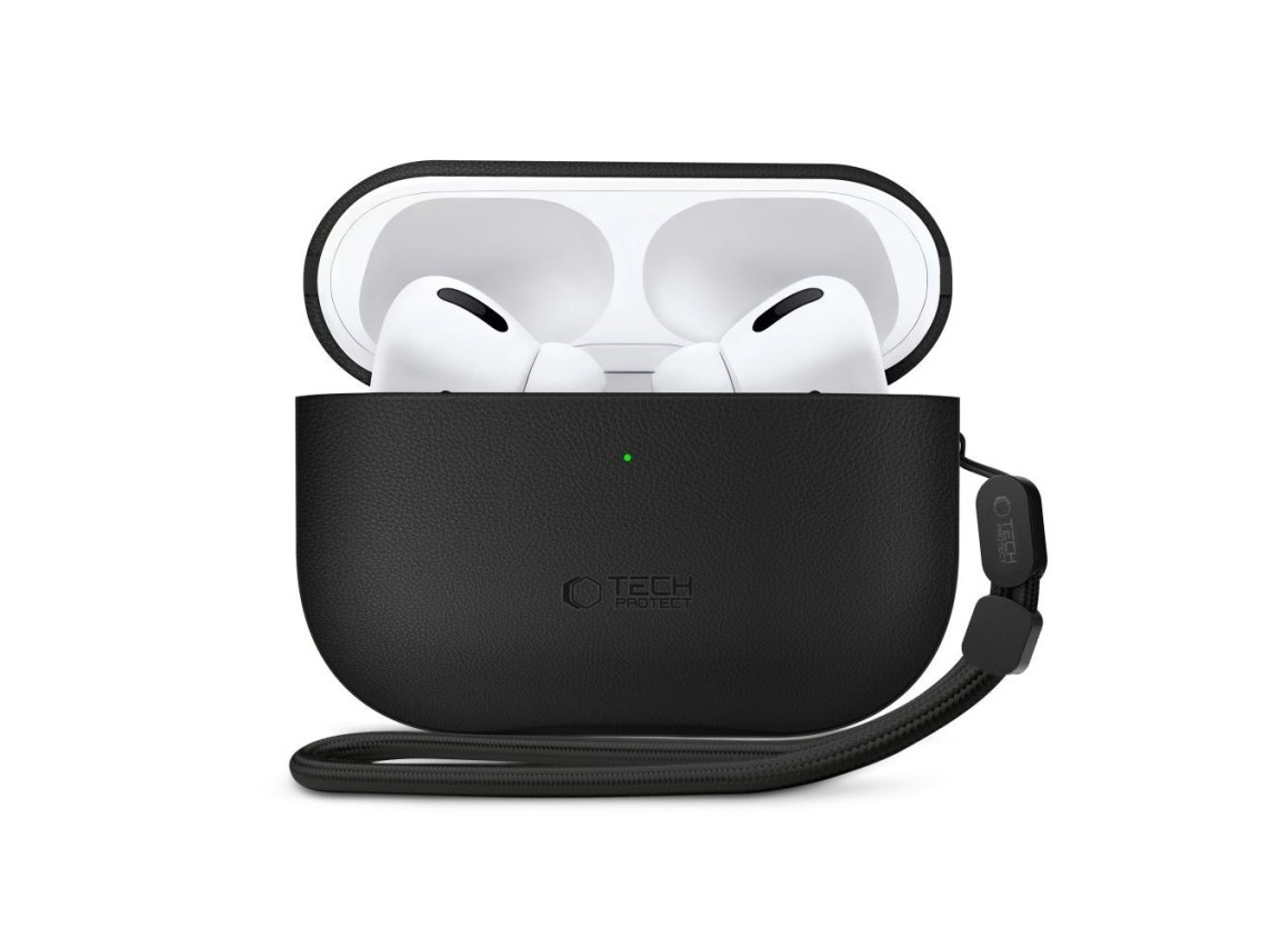 Capa Tech-Protect NaturalFit para AirPods Pro 3 - Preta
