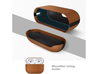 Capa Tech-Protect NaturalFit para AirPods Pro 3 - Marrom