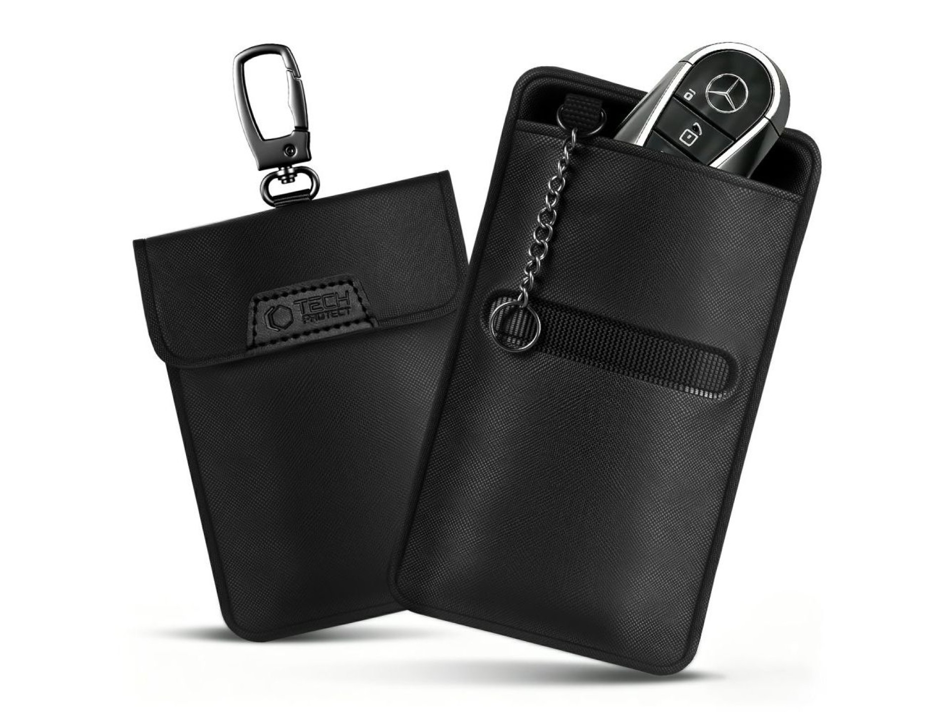 Capa antifurto para chave de carro Tech-Protect KLR400 - Preta