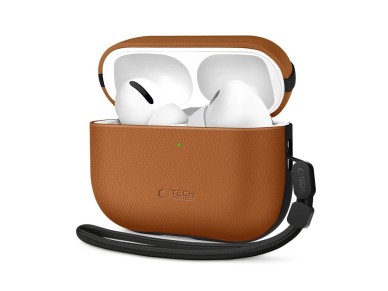 Tech-Protect NaturalFit Case for AirPods Pro 3 - Brown