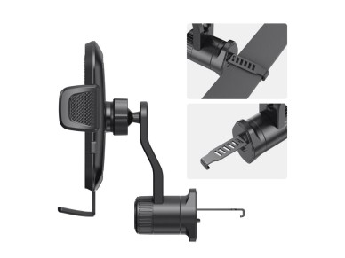 Suporte para saída de ar Tech-Protect V8 para carro - Preto Suporte para saída de ar Tech-Protect V8 para carro - Preto
