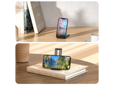 Tech-Protect Z5 smartphone and tablet stand - black Tech-Protect Z5 smartphone and tablet stand - black